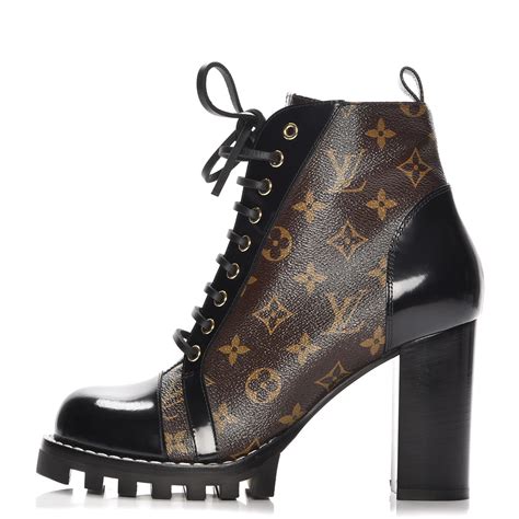 black louis vuitton ankle boots|louis vuitton bootie boots.